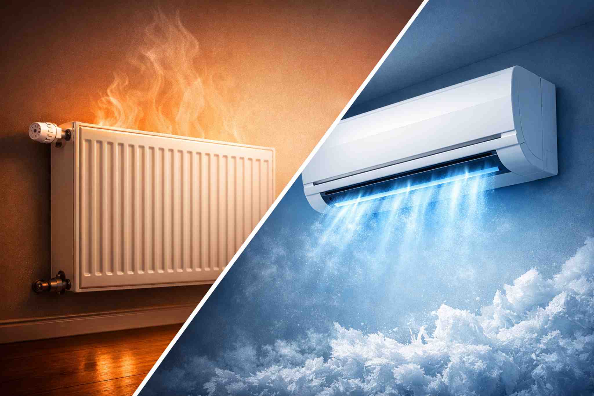 Meglio il termosifone o il climatizzatore per scaldare casa?