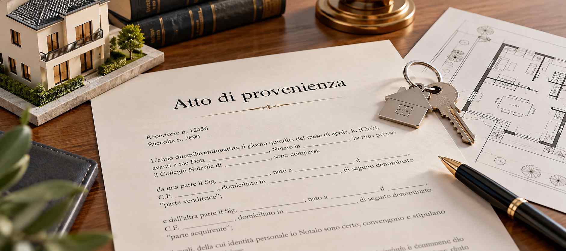 Atto di provenienza dell’immobile, cos’è e a cosa serve?